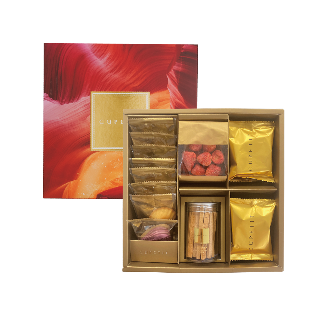 蓋亞緋紅L禮盒開盒照