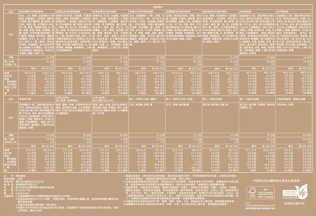 【桃綻迎新M】大武山聯名款17入禮盒