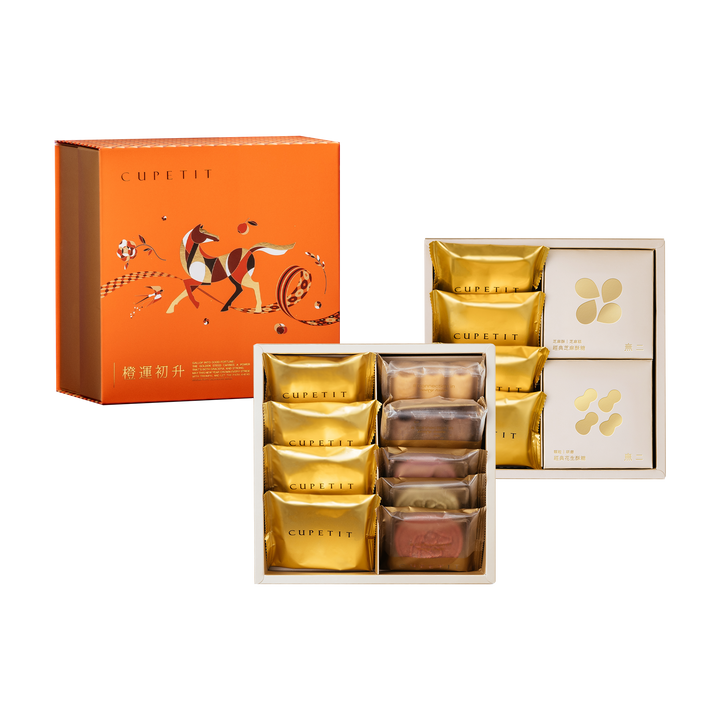 【橙運初升XL】豐味集錦雙層款33入禮盒