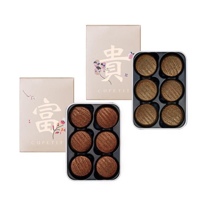 【富貴發財】紅烏/金萱小布列48入禮盒