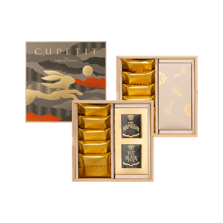 琥珀棕(雙層木盒) TWG Tea 聯名款 15入