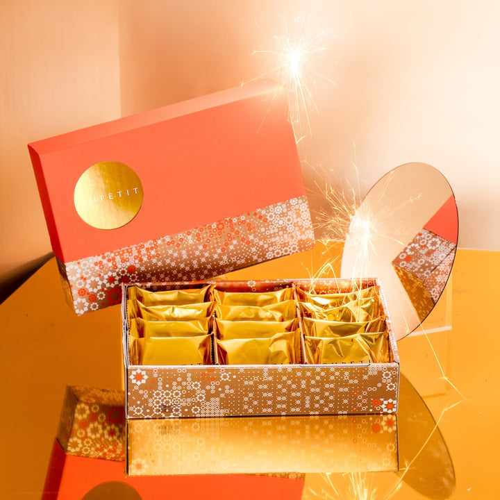CUPETIT 金煙花禮盒L，布列塔尼酥餅12入組